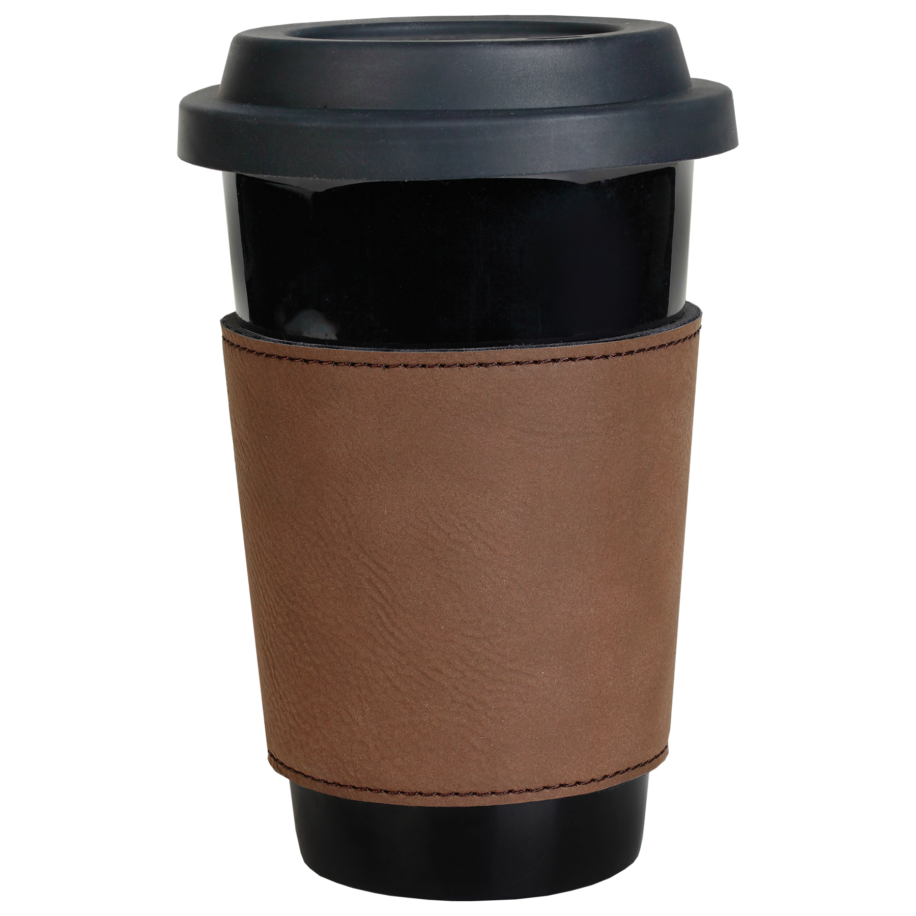 Engraved Leatherette Cup Sleeve