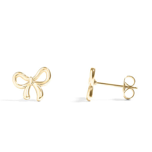 Signature Bow Stud Earrings