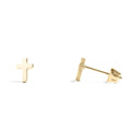 Signature Cross Stud Earrings