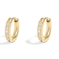 Signature Sparkle Huggie Hoop Earrings