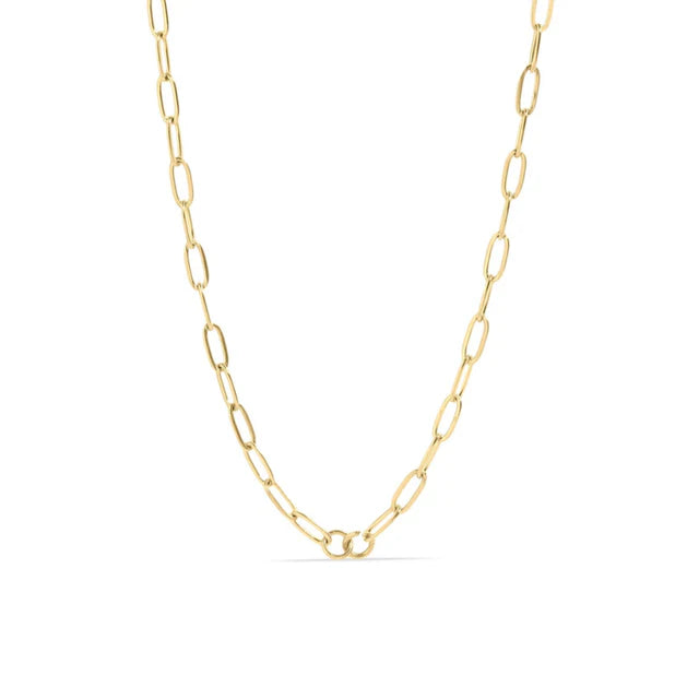 16 +2" Signature Petite Paperclip Chain