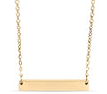 16 +2" Signature Bar Necklace