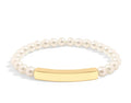 Stretch Pearl Bar Bracelet